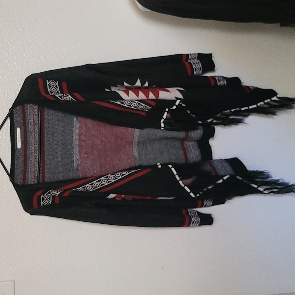 Native American wool pull over sweater.
